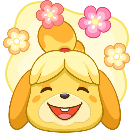 Набор стикеров Animal Crossing Fanart Stickers для WhatsApp 1