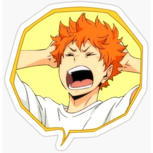 Набор стикеров anime 4 для WhatsApp 13