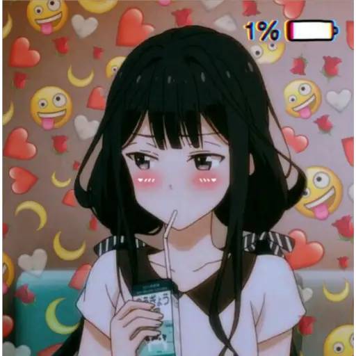 Набор стикеров Anime Aesthetic 5✨ для WhatsApp 10