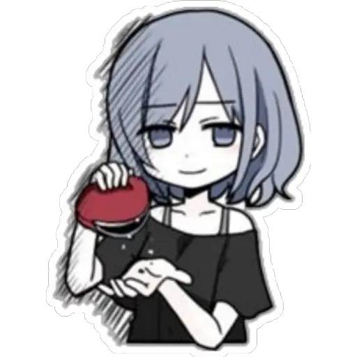 Набор стикеров Anime для WhatsApp 22