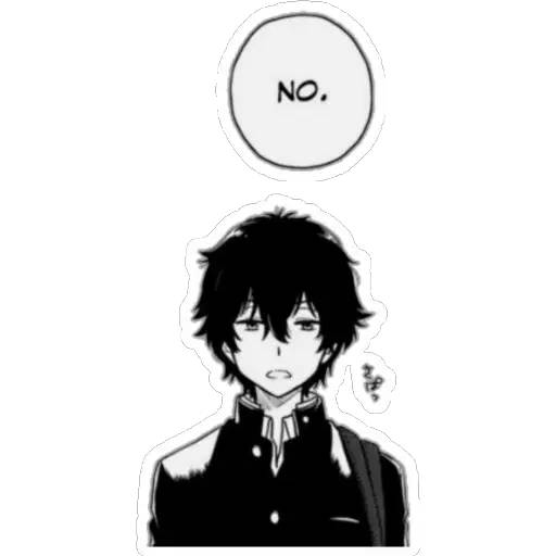 Набор стикеров Anime для WhatsApp 28