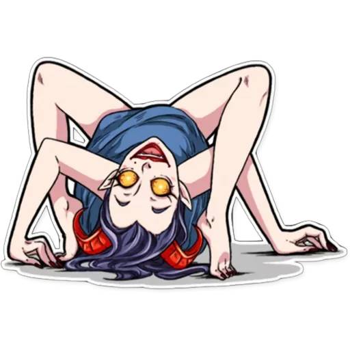 Набор стикеров Bad Girl для WhatsApp 16