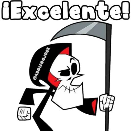 Набор стикеров Billy & Mandy для WhatsApp 11