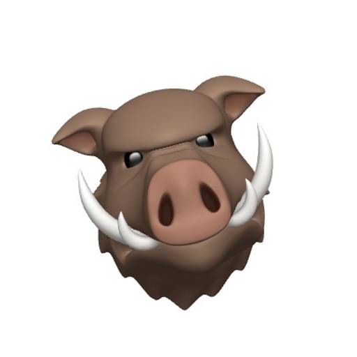 Набор стикеров Boar MeMoji для WhatsApp 1