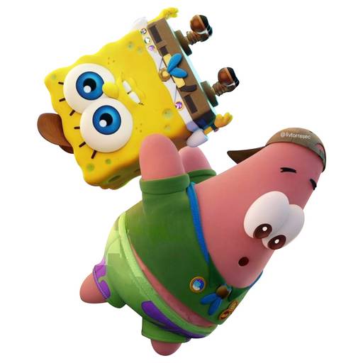 Набор стикеров BOB ESPONJA AL RESCATE для WhatsApp 15