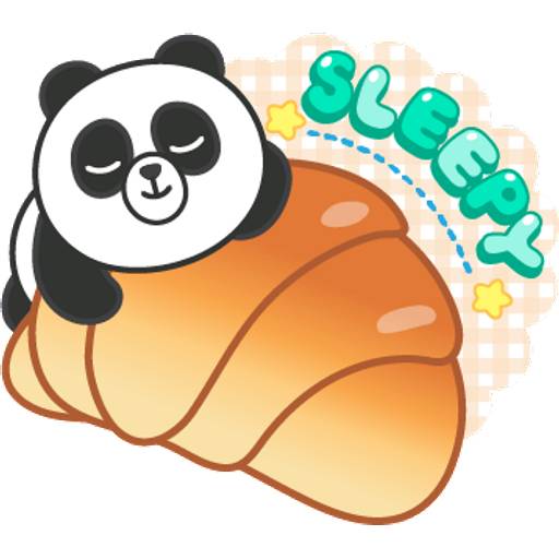 Набор стикеров BROWN & FRIENDS Pastel Food-ENG 2 для WhatsApp 12