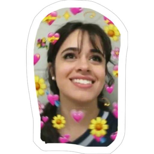 Набор стикеров Camila Cabello 1 для WhatsApp 14