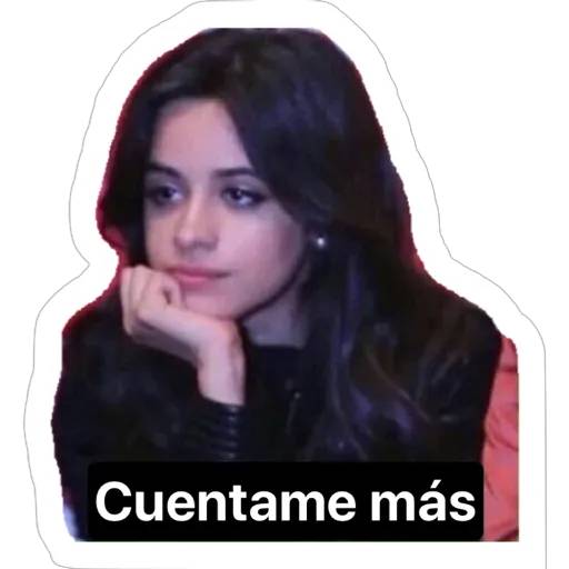 Набор стикеров Camila Cabello 1 для WhatsApp 15