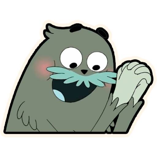 Набор стикеров Charlie (We Bare Bears) для WhatsApp 11