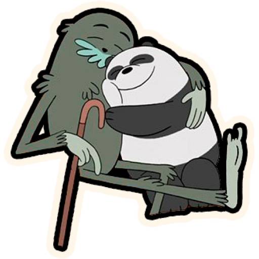 Набор стикеров Charlie (We Bare Bears) для WhatsApp 12