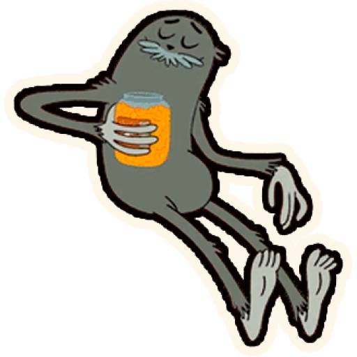 Набор стикеров Charlie (We Bare Bears) для WhatsApp 2