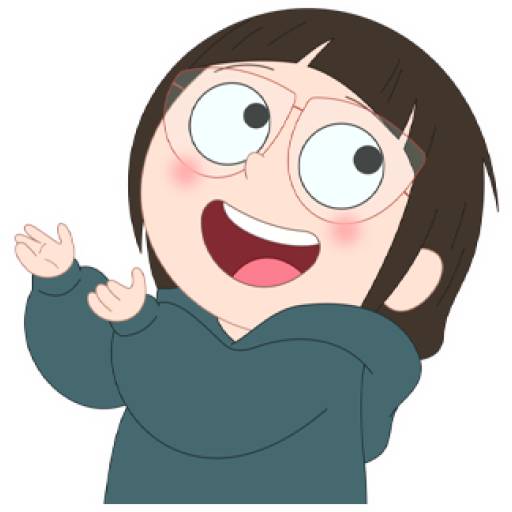 Набор стикеров Chloe Park (We Bare Bears) для WhatsApp 17