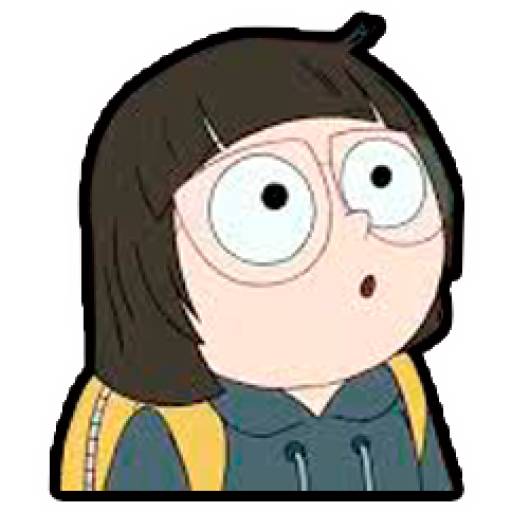 Набор стикеров Chloe Park (We Bare Bears) для WhatsApp 2