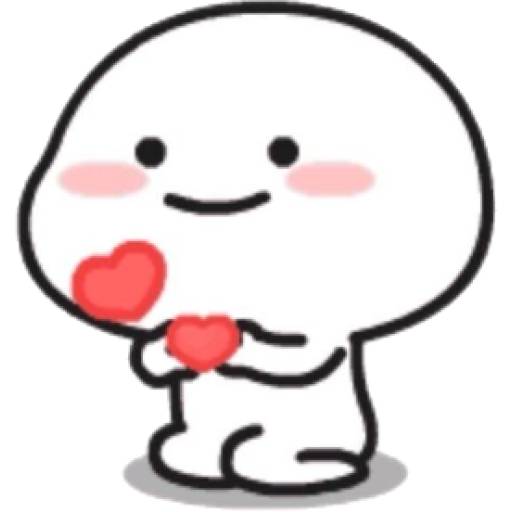 Набор стикеров Cutie для WhatsApp 11