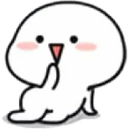 Набор стикеров Cutie для WhatsApp 16