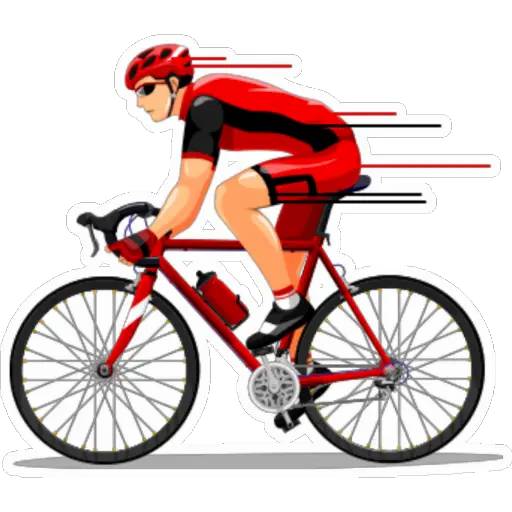 Набор стикеров Cycling SCZ 2 для WhatsApp 1