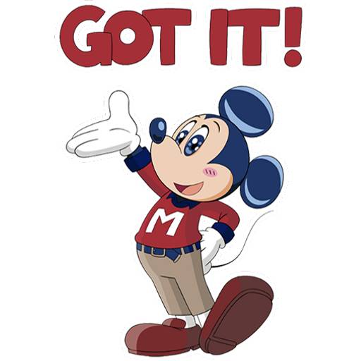 Набор стикеров DisneyXTommy для WhatsApp 15