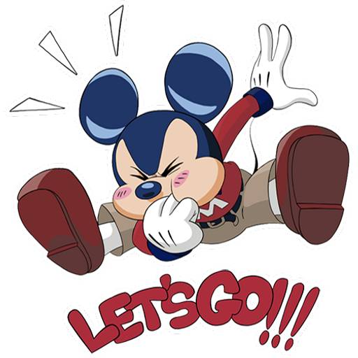 Набор стикеров DisneyXTommy для WhatsApp 2