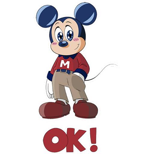 Набор стикеров DisneyXTommy для WhatsApp 4