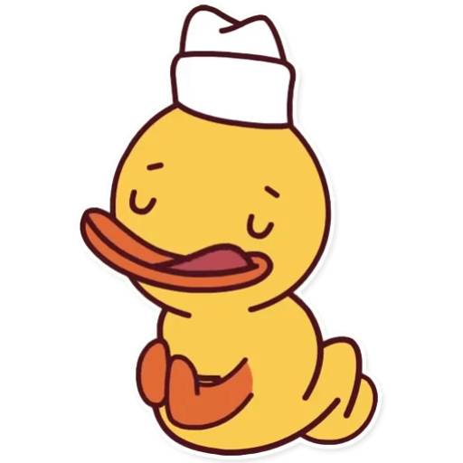 Набор стикеров Ducki для WhatsApp 12