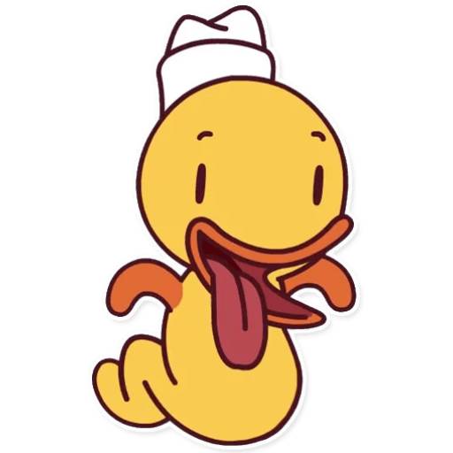 Набор стикеров Ducki для WhatsApp 13