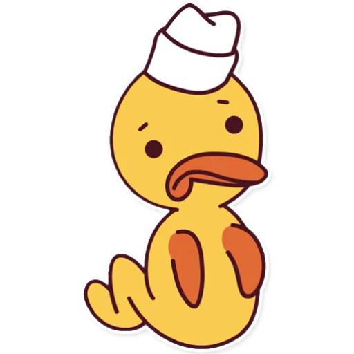 Набор стикеров Ducki для WhatsApp 18