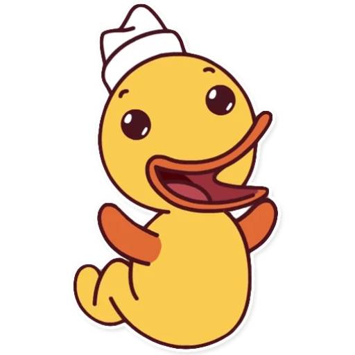 Набор стикеров Ducki для WhatsApp 2