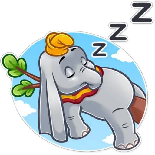 Набор стикеров Dumbo🐘🌈 для WhatsApp 1