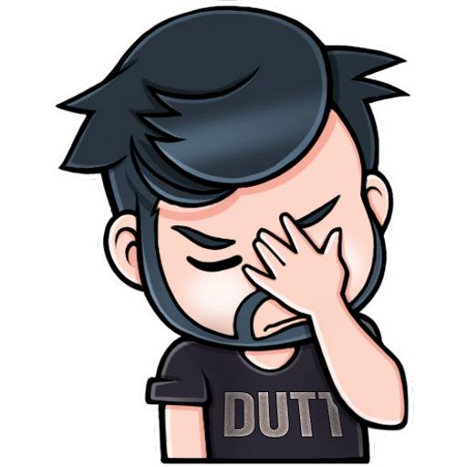 Набор стикеров DUTT - Básicas для WhatsApp 19