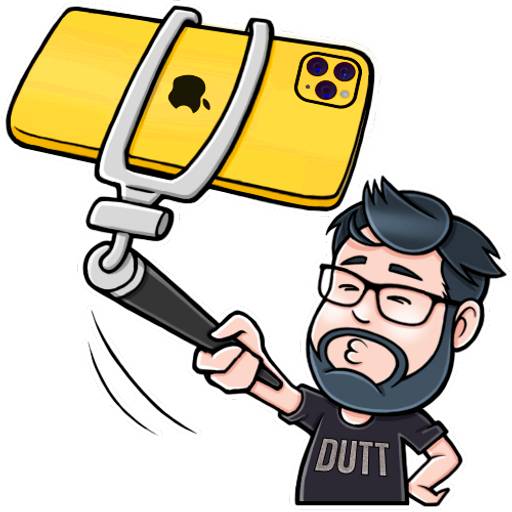 Набор стикеров DUTT - Especiais для WhatsApp 11