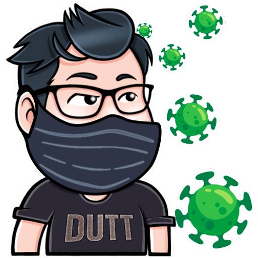 Набор стикеров DUTT - Especiais для WhatsApp 18