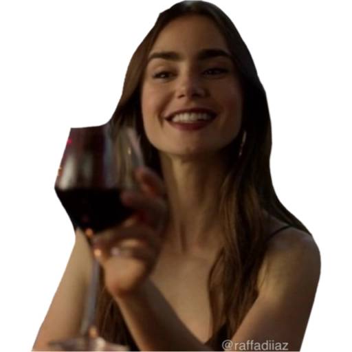 Набор стикеров Emily in Paris для WhatsApp 25