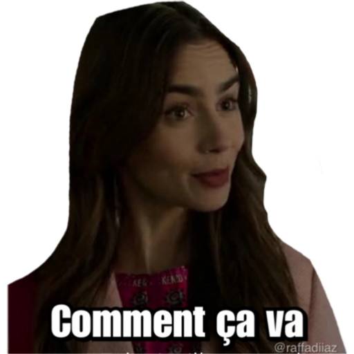 Набор стикеров Emily in Paris для WhatsApp 27