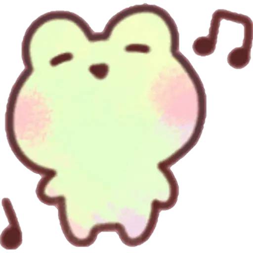 Набор стикеров Emojis de Ranita для WhatsApp 25