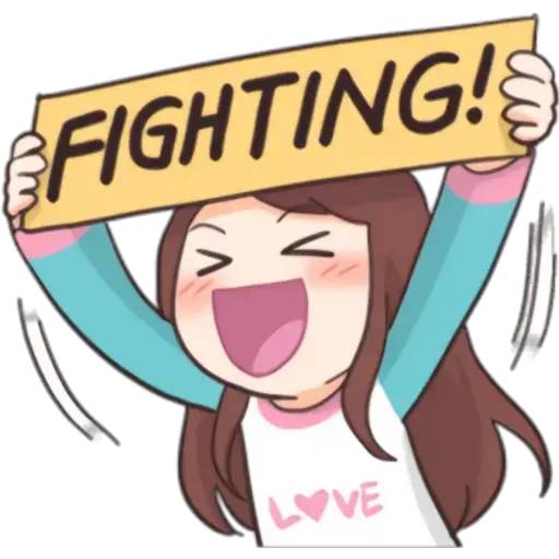 Набор стикеров Fangirl's Activities для WhatsApp 12