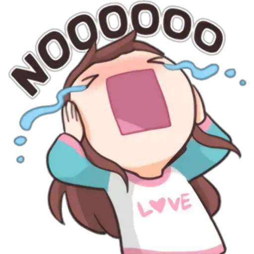 Набор стикеров Fangirl's Activities для WhatsApp 16