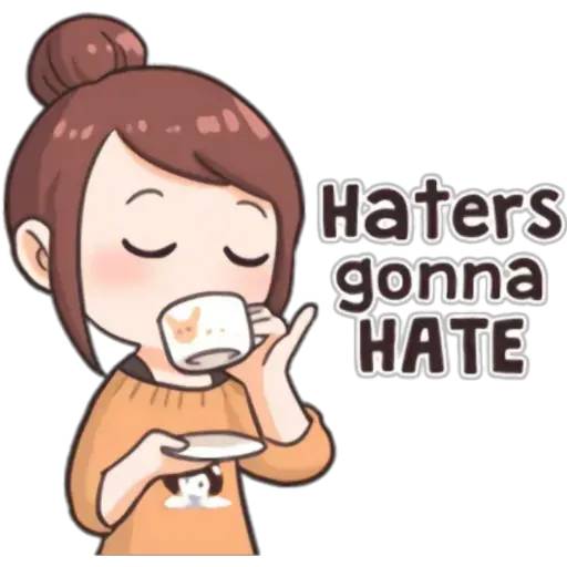 Набор стикеров Fangirl's Activities для WhatsApp 26