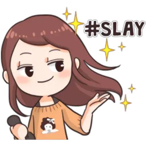 Набор стикеров Fangirl's Activities для WhatsApp 27