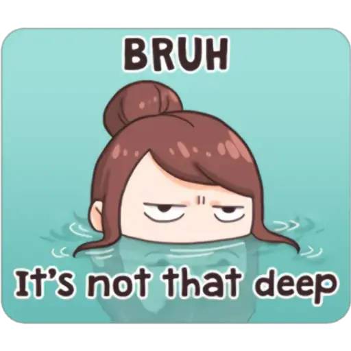 Набор стикеров Fangirl's Activities для WhatsApp 30