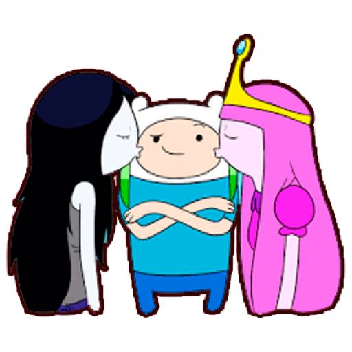 Набор стикеров Finn The Human (Adventure Time) для WhatsApp 15