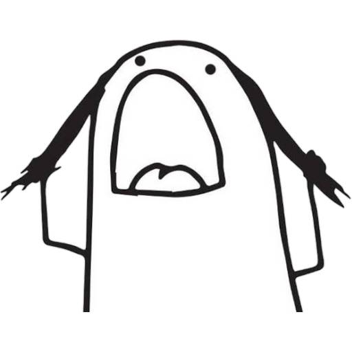 Набор стикеров Flork для WhatsApp 15