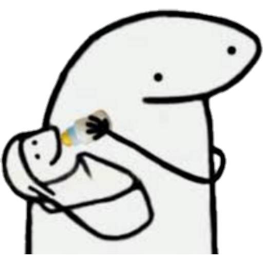 Набор стикеров Flork для WhatsApp 16