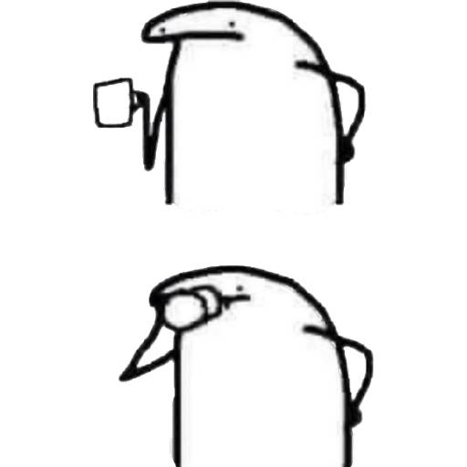 Набор стикеров Flork p3 для WhatsApp 10