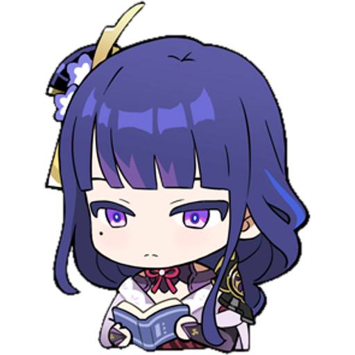 Набор стикеров Genshin для WhatsApp 11