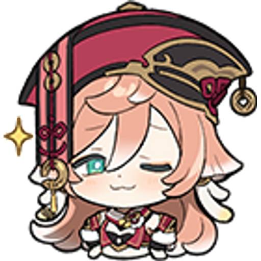 Набор стикеров Genshin для WhatsApp 28