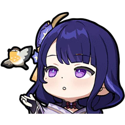 Набор стикеров Genshin для WhatsApp 3