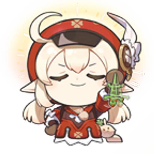 Набор стикеров Genshin для WhatsApp 30