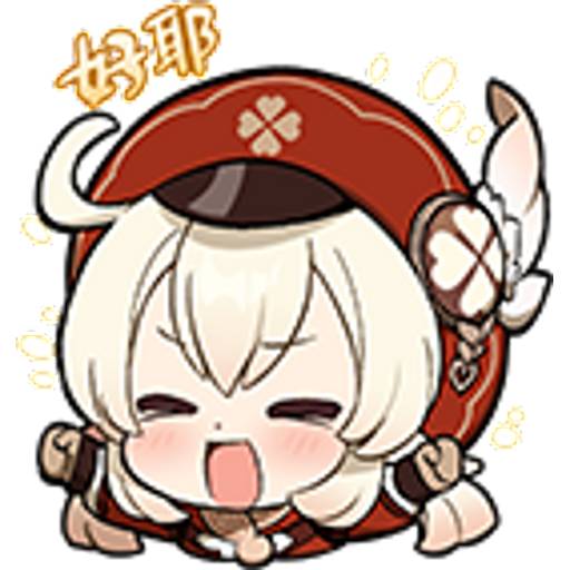 Набор стикеров Genshin Impact #2 для WhatsApp 14