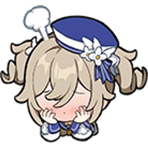 Набор стикеров Genshin Impact #2 для WhatsApp 15