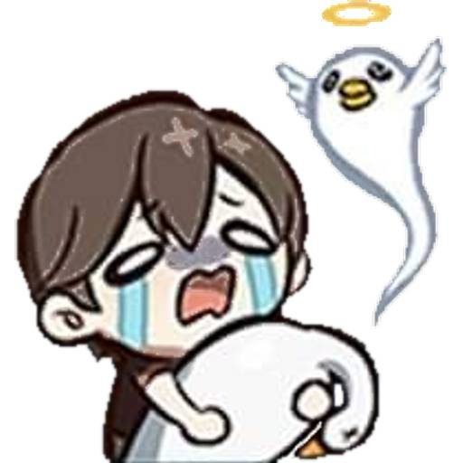 Набор стикеров Genshin Impact #2 для WhatsApp 18